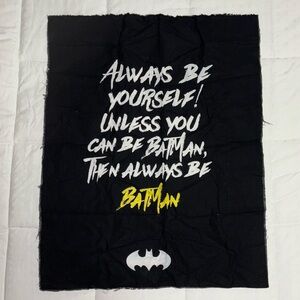 Batman Quote Tapestry